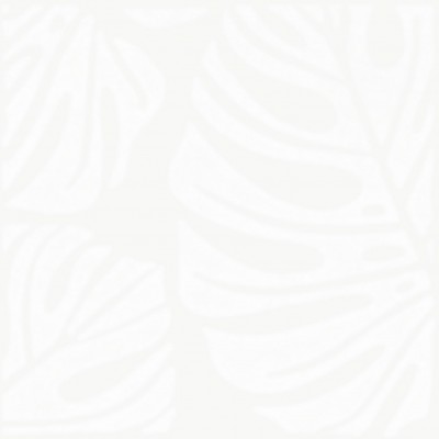 Плитка KMD2SFC001BN Декор Агдаль 2 белый матовый структура 15x15x0,9