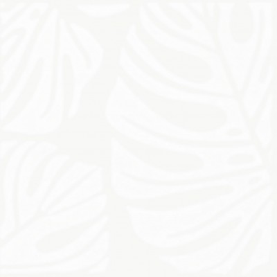 Плитка KMD2SFC001BN Декор Агдаль 2 белый матовый структура 15x15x0,9