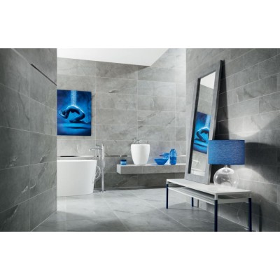 Плитка W-Organic Matt grey STR 16,3x44,8