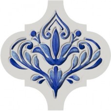 Плитка VT/A318/65000 Декор Арабески Майолика 3 6,5х6,5