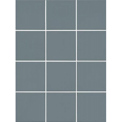 Керамогранит 1335 Агуста синий матовый (30x40 из 12 частей) 9,8х9,8