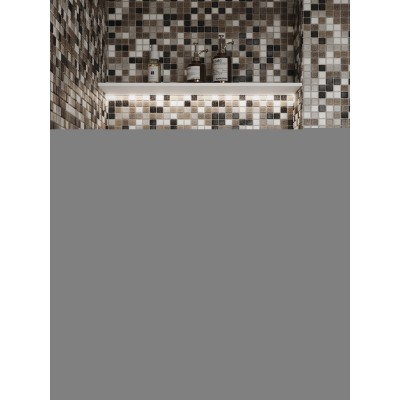 Мозаика Plum mix (стекло) 25*25 300*300