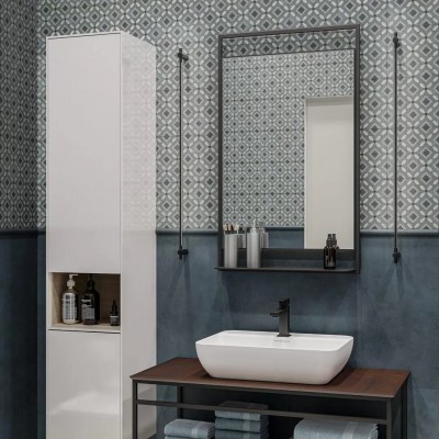 Керамогранит DD070400R Про Чементо зеленый матовый обрезной 119,5x320x1,1