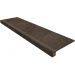 Ступени Комплект Ступень GB04 Gabbro 33x120 неполированная с бортиком + Подступенок 14.5x120