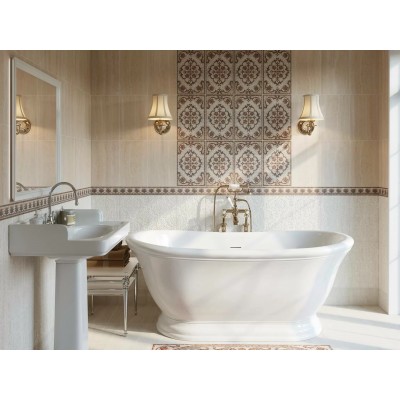 Ступени SG157100R/GR Ступень Пантеон бежевая светлый фронтальная 40,2х34