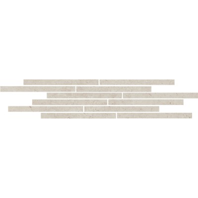 Мозаика T025/11207 Декор Карму мозаичный бежевый матовый 75х15