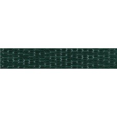 Плитка LSB001 Бордюр Левада зеленый темный глянцевый 40х7,1