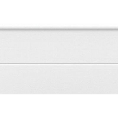 Плитка A-GT1U052/N Плинтус Gatsby белый 15х25