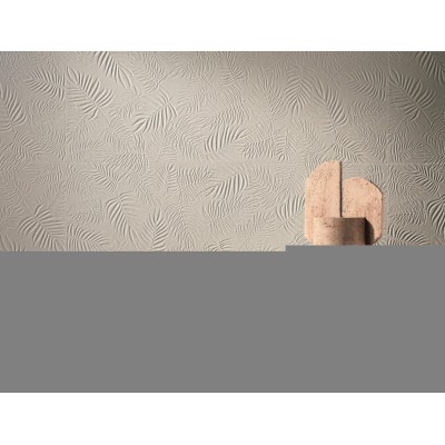 Плитка A579 3D Wall Carve Leaf Ivory 40x80