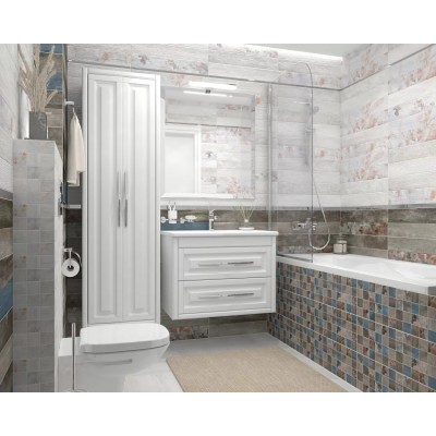 Мозаика MM11190 Декор Country мозаичный светлый 20х60