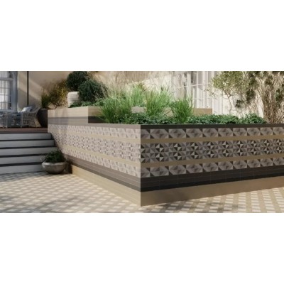 Плитка 26301 Амстердам бежевый темный матовый 6x28.5