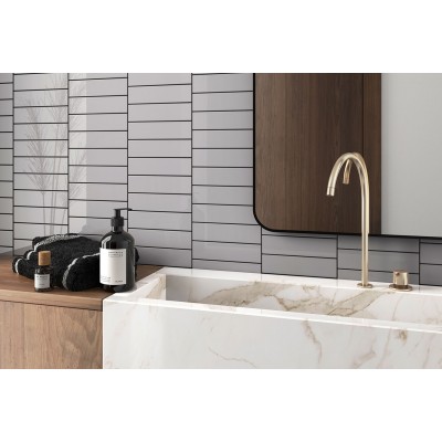 Плитка 28487 Costa Nova Onda Glacier Glossy 5x20