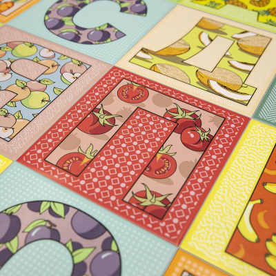 Плитка HGD/A562/5107 Декор Сад-огород Помидор матовый 20х20 20x20