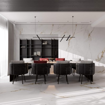 Керамогранит 949 Fitch Nero 180x120