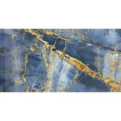 Керамогранит Kazan Gold Blue High Gloss 60x120