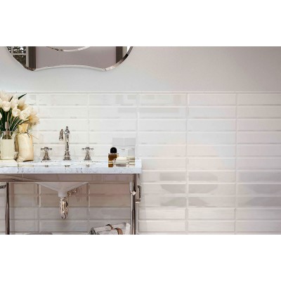 Плитка AZA2 Brick Carrara 8x31.5