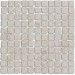 Мозаика MBS003 Про Лаймстоун Спакко мозаичный серый светлый матовый 20х20