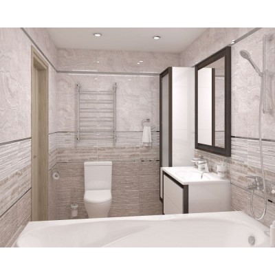 Плитка Marmo коричневый 17-01-15-1189 20х60