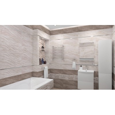 Плитка Pegas коричневый 17-01-15-1177 20х60