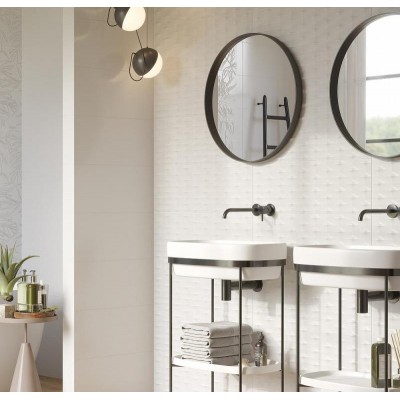 Плитка SP2U051-63 Sparkle белый 25x75