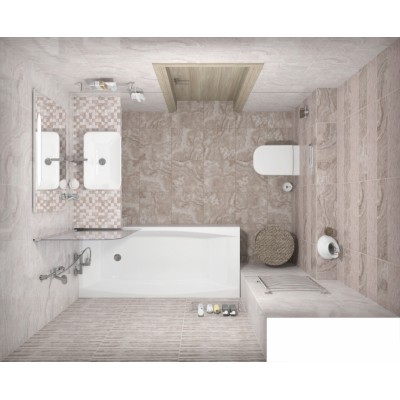 Плитка Marmo коричневый 17-01-15-1189 20х60