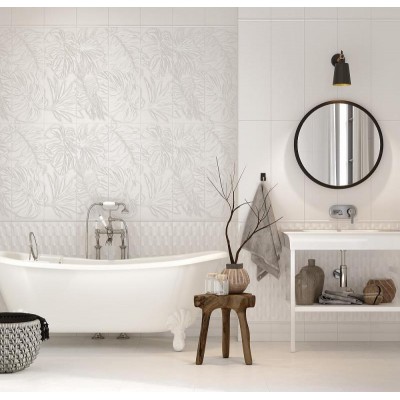 Плитка SP2U051-63 Sparkle белый 25x75