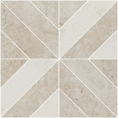 Керамогранит ID125 Декор Про Лаймстоун бежевый матовый 60х60