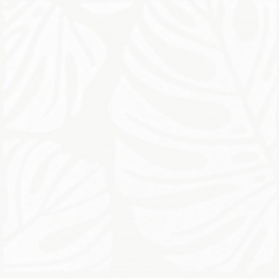 Плитка KMD2SFC001BN Декор Агдаль 2 белый матовый структура 15x15x0,9