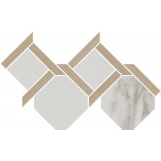 Керамогранит ID168 Декор Монте Тиберио наборный матовый 48x29,5x0,9