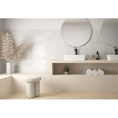 Плитка 31623 Menorca White 6,5x32,8