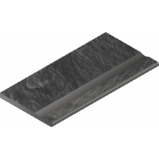 Ступени 620090000410 Titanio Bordo Svasato Round 30x60