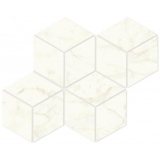 Мозаика A417 Marvel Calacatta Delicato Mosaico Esagono Matt 30x35