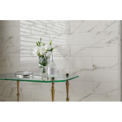 Плитка AZA2 Brick Carrara 8x31.5