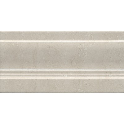 Плитка FMD038 Плинтус Туф бежевый светлый глянцевый 10х20