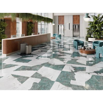 Керамогранит 90BO01 Botanic SShine Rec 90x90