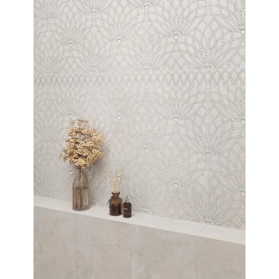 Плитка KMD2PTG005BR Декор чипсет Литос серый светлый матовый обрезной 30x60x0,9