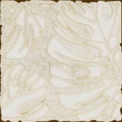 Плитка KMD2SFC004BN Декор Агдаль 2 бежевый светлый глянцевый структура 15x15x0,9