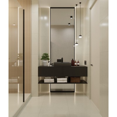 Керамогранит NG106 Ассара песочный glossy 600x600x9