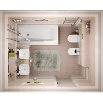 Плитка Панно Castle P4D194 80х40