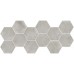 Керамогранит 23603 Urban Hexagon Melange Silver 29,2X25,4
