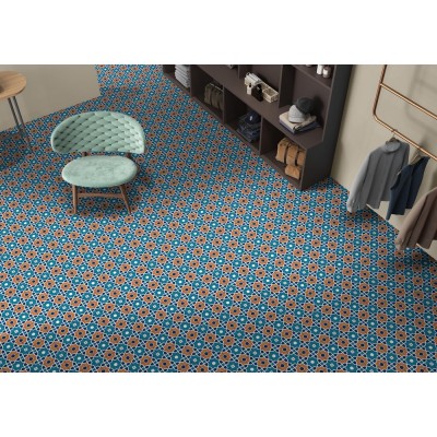 Керамогранит ENPTR6001MT2020 Tantora Blue Matt 200х200х8