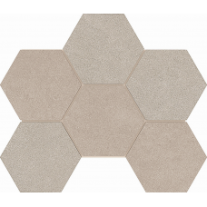 Мозаика Мозаика LN01/TE01 Luna Hexagon неполированная 25x28.5