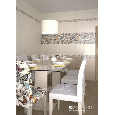 Плитка Киана Пепела бордюр 27.8x5