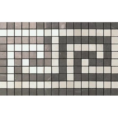 Мозаика ASM9 Marvel Grey/Moon Greca Mosaico 18.5x30