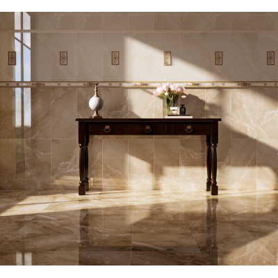 Плитка 357 Бордюр Eclipse Beige 3x30