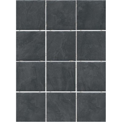 Керамогранит 1301H Дегре чёрный (полотно 29,8х39,8 из 12 частей 9,8х9,8)