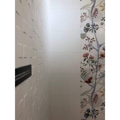 Плитка Albi Blanco Flor 90 31,6x90