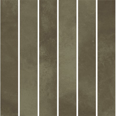 Плитка KMD2MSM003BN Декор Фес мозаичный зелёный глянцевый 15x15x0,77