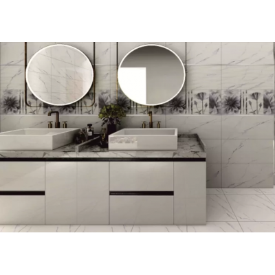 Плитка TP3601A Галатея белый ректификат 30x60