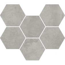 Мозаика 620110000173 Экспо Грэй Мозаика Гексагон 25x29